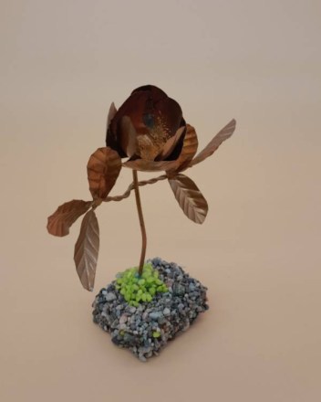 2   γ   Τριαντάφυλλο Διακοσμητικο χαλκος πορτοκαλι (1)